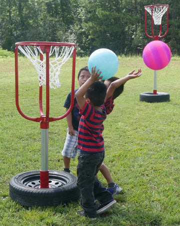 Fun Shot Funhoop - 4 to 6 Foot, Permanent or Portable