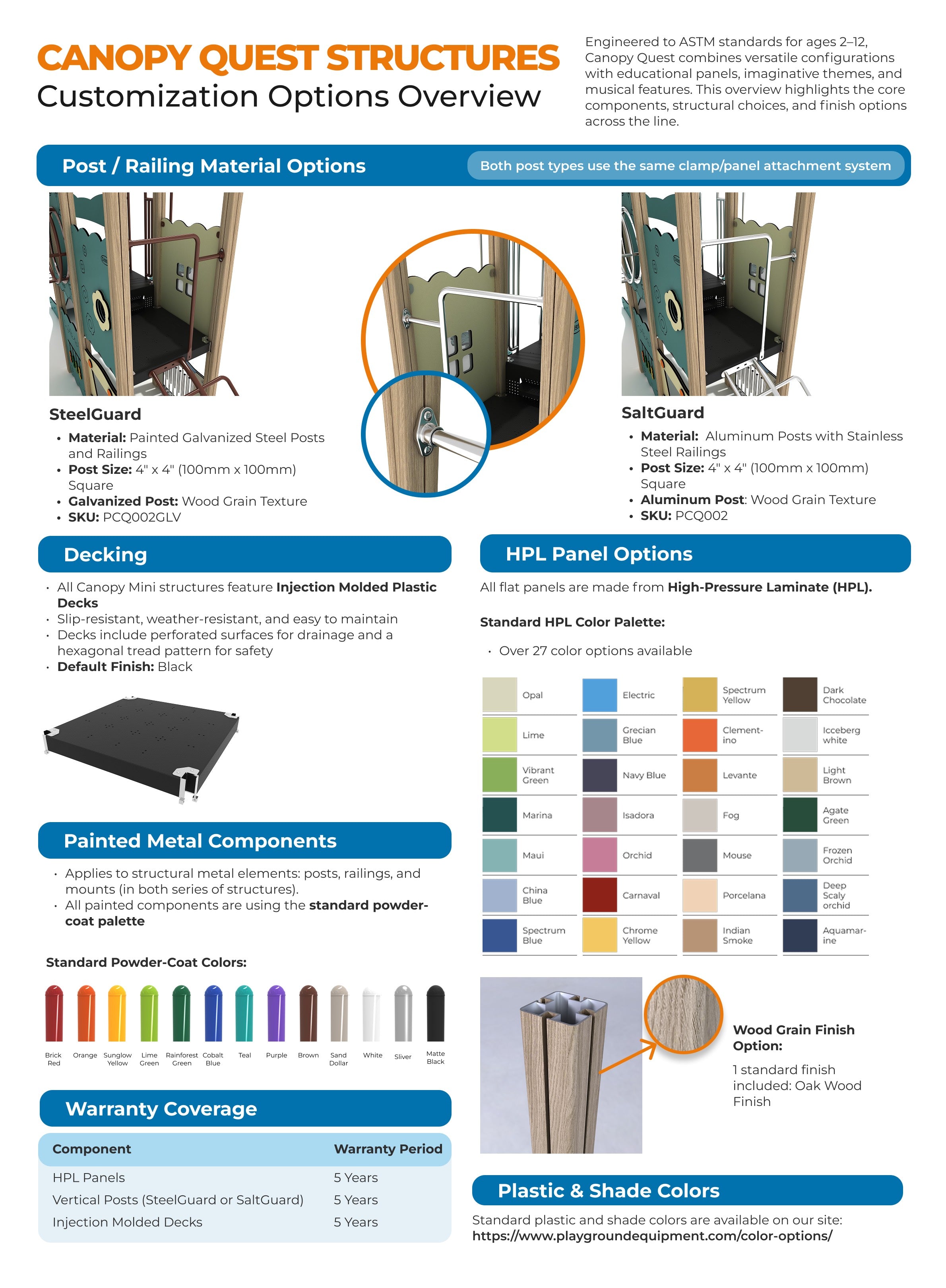 Texas Sugarberry Canopy Quest Play Structure