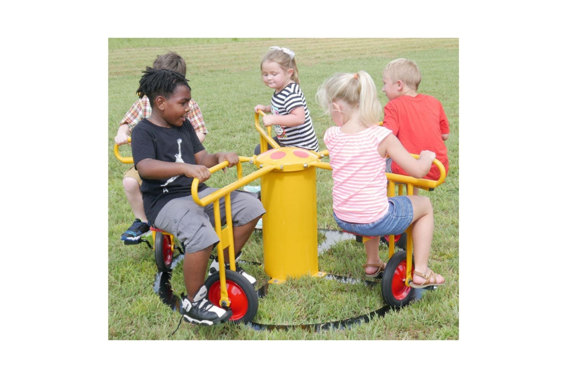 Infinity Cycle Seat Inground Play Rider
