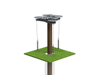Lilypad Cymbals Outdoor Musical Park Instrument - Freenotes Harmony Park