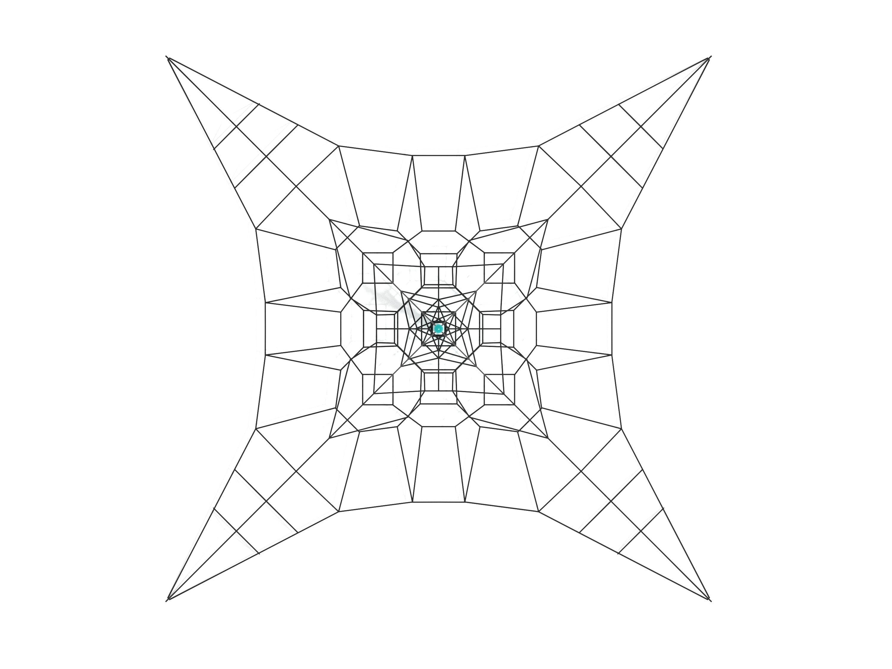 Interstellar Incline Net Climber