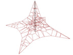 Interstellar Incline Net Climber