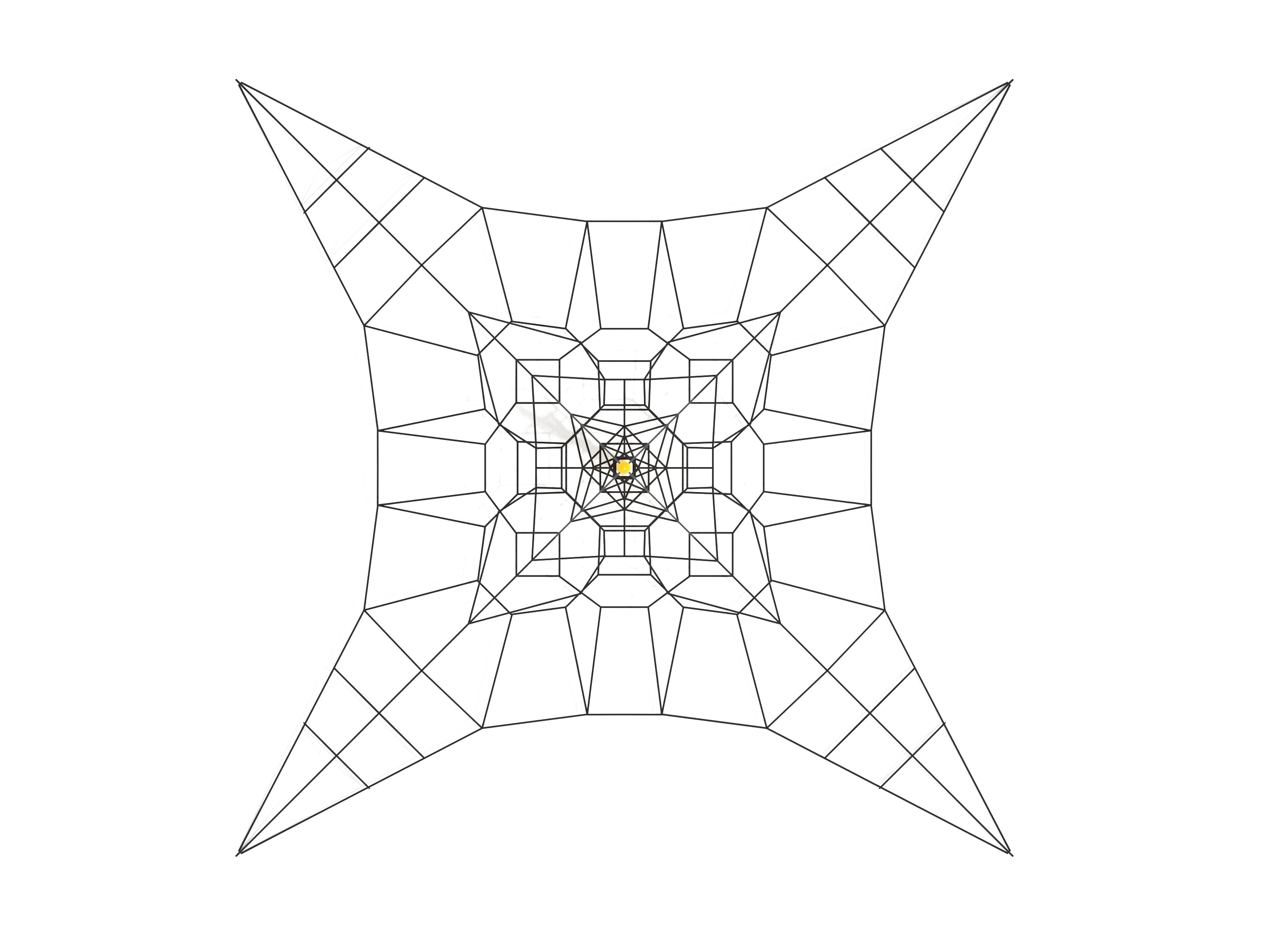 Interstellar Incline Net Climber