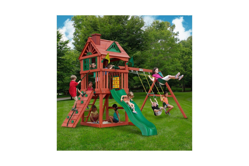 Nantucket Wooden Swing Set