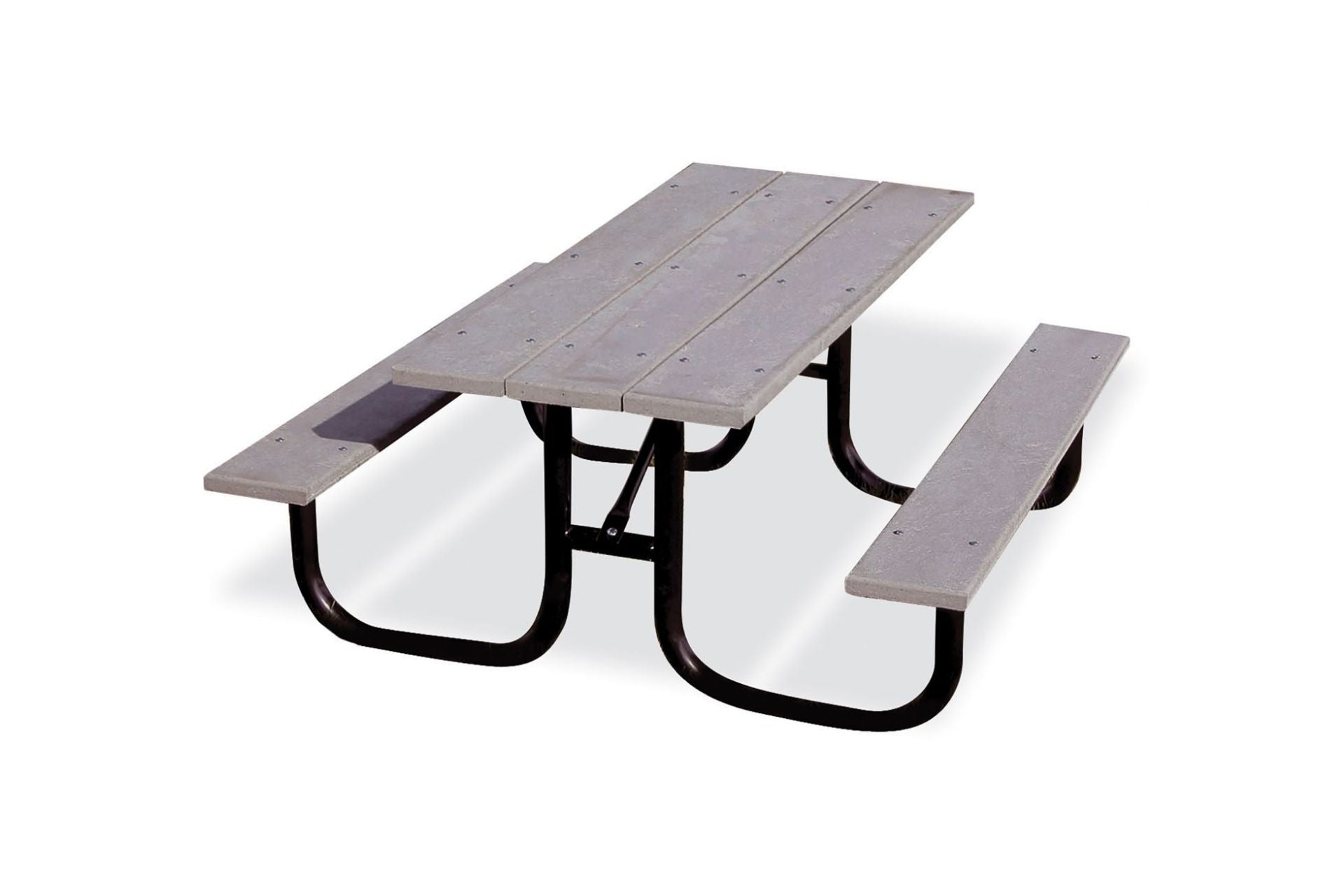 Natural Heavy-Duty Rectangular Picnic Table