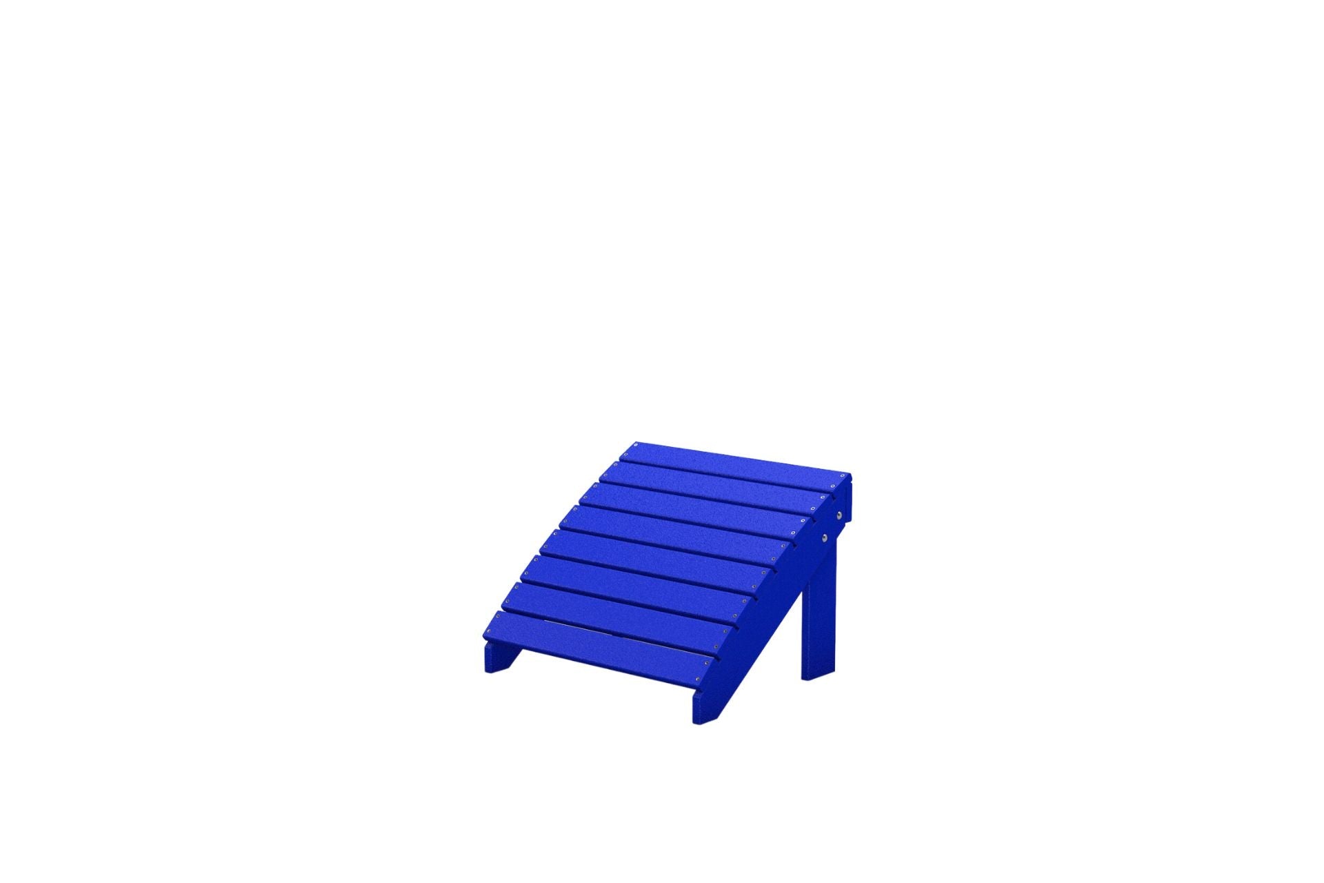 Ottoman Recycled Plastic Adirondack
