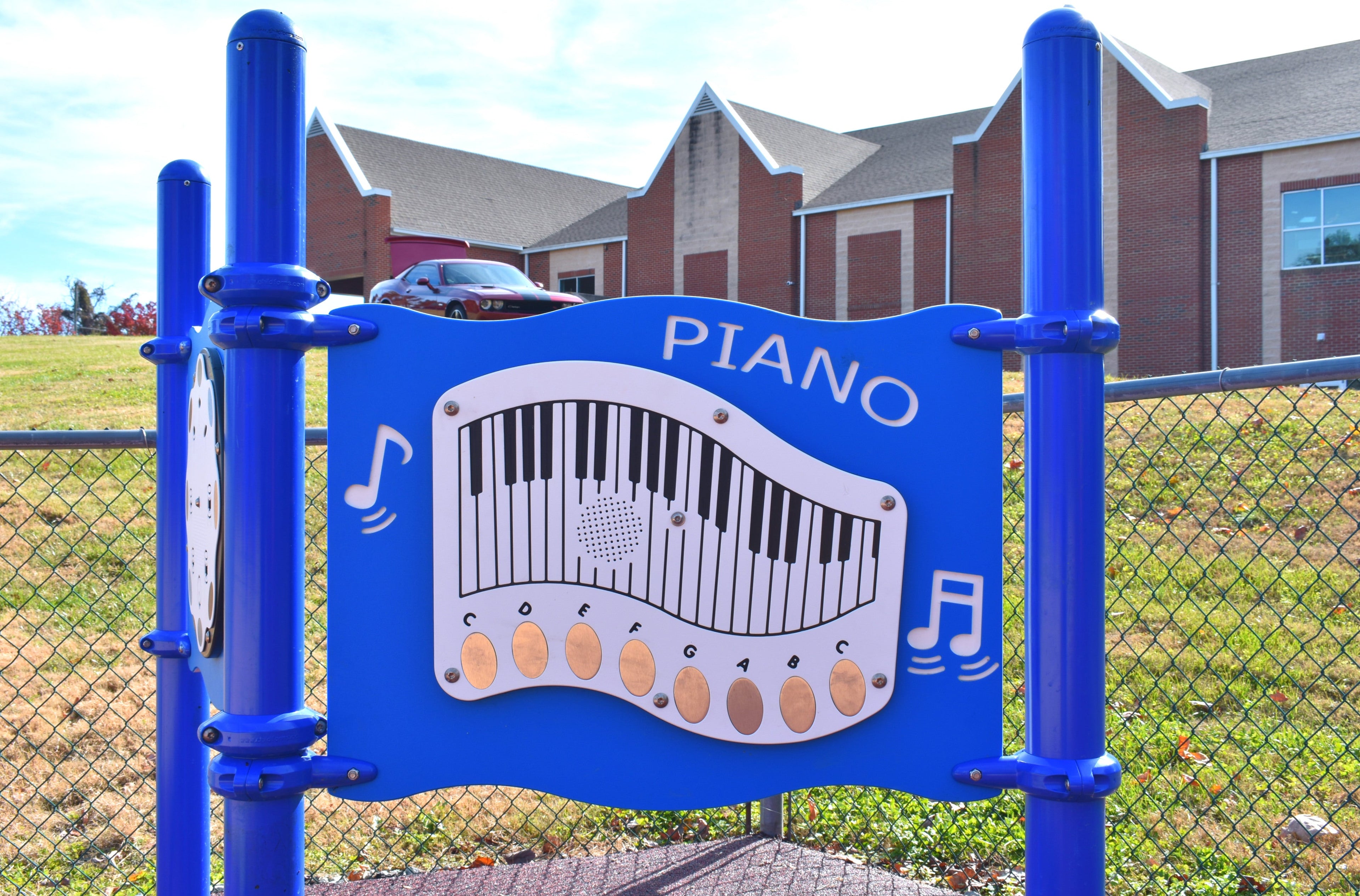 Piano Panel Playground Music Station