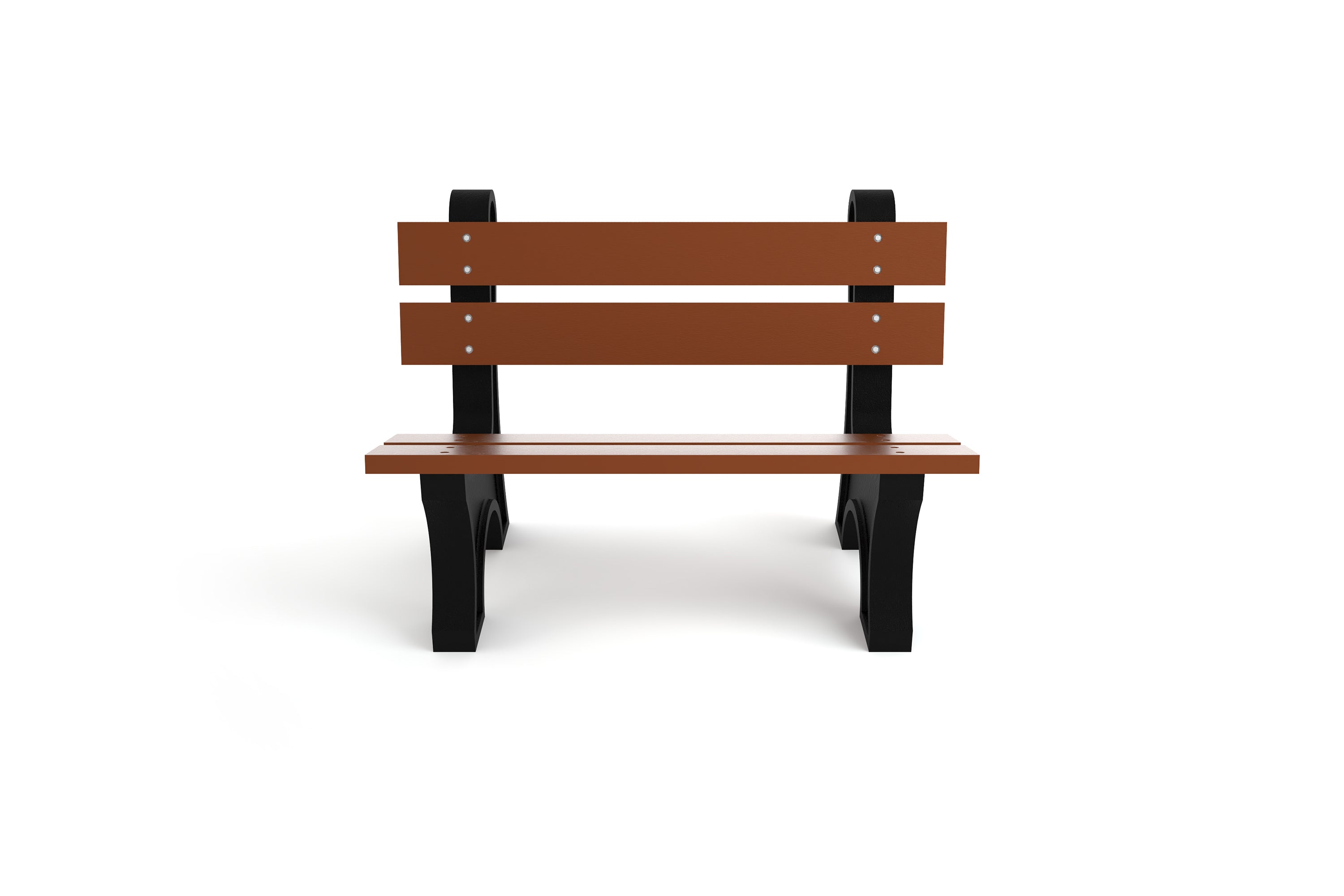 Colonial Recycled Plastic Park Bench