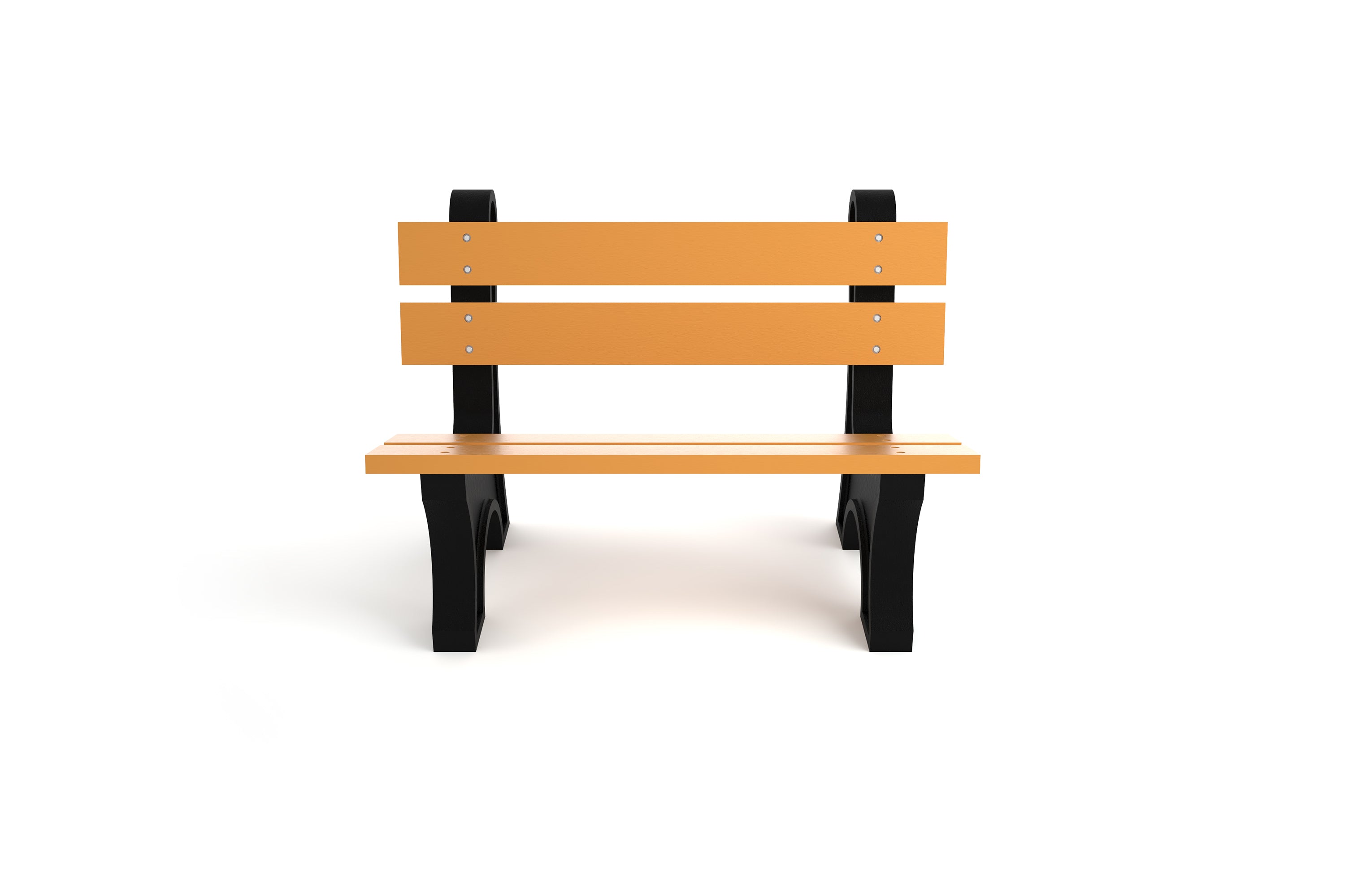 Colonial Recycled Plastic Park Bench