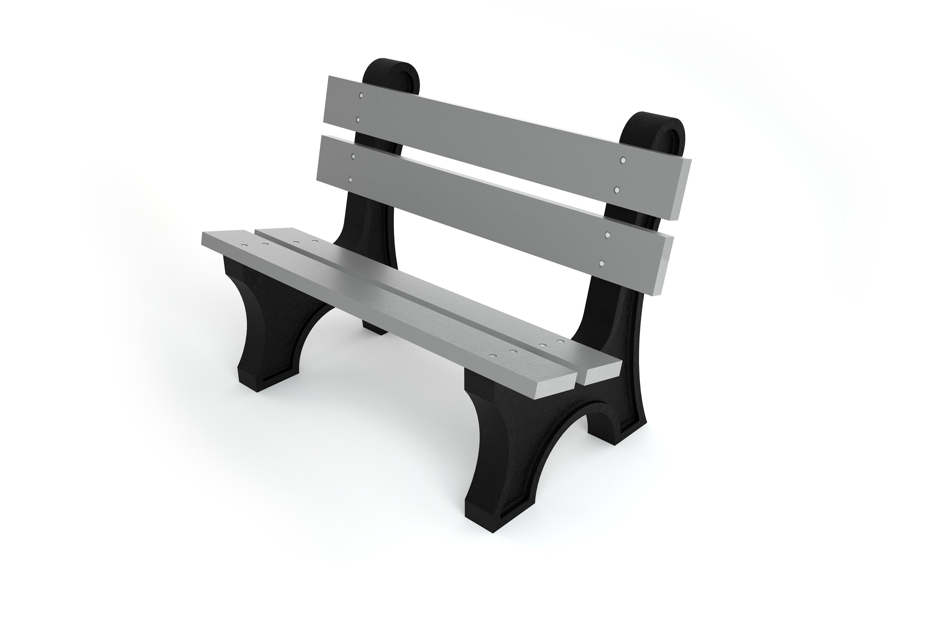 Colonial Recycled Plastic Park Bench