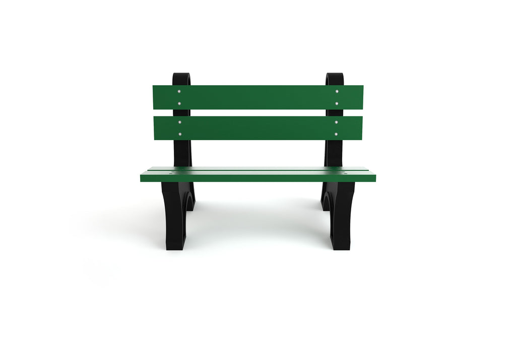 Colonial Recycled Plastic Park Bench