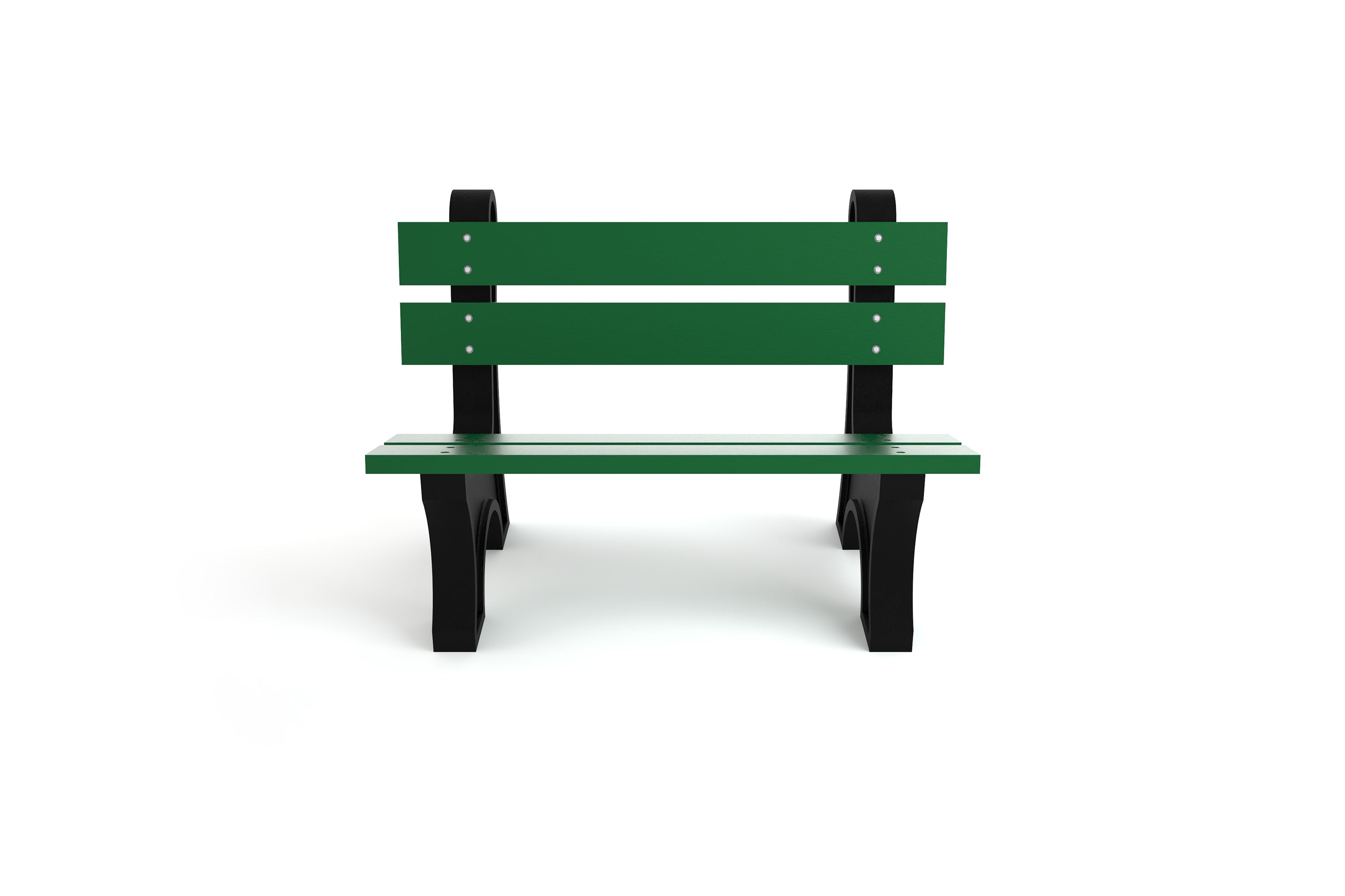 Colonial Recycled Plastic Park Bench