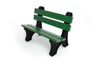 Colonial Recycled Plastic Park Bench