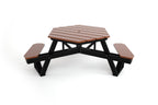 Hex Recycled Plastic Picnic Table