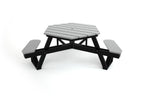 Hex Recycled Plastic Picnic Table