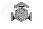 Hex Recycled Plastic Picnic Table