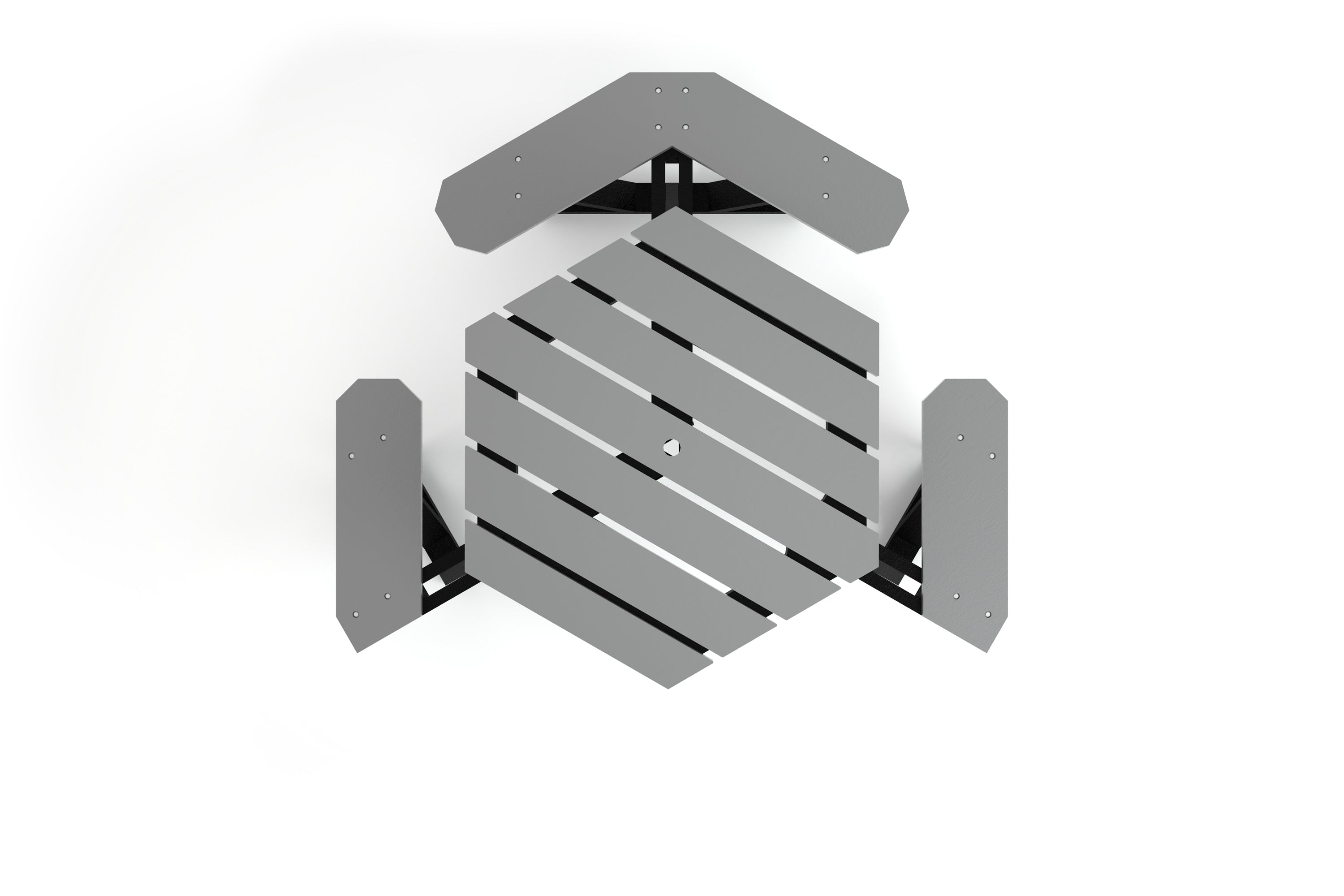 Hex Recycled Plastic Picnic Table