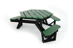 Hex Recycled Plastic Picnic Table