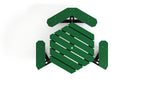 Hex Recycled Plastic Picnic Table
