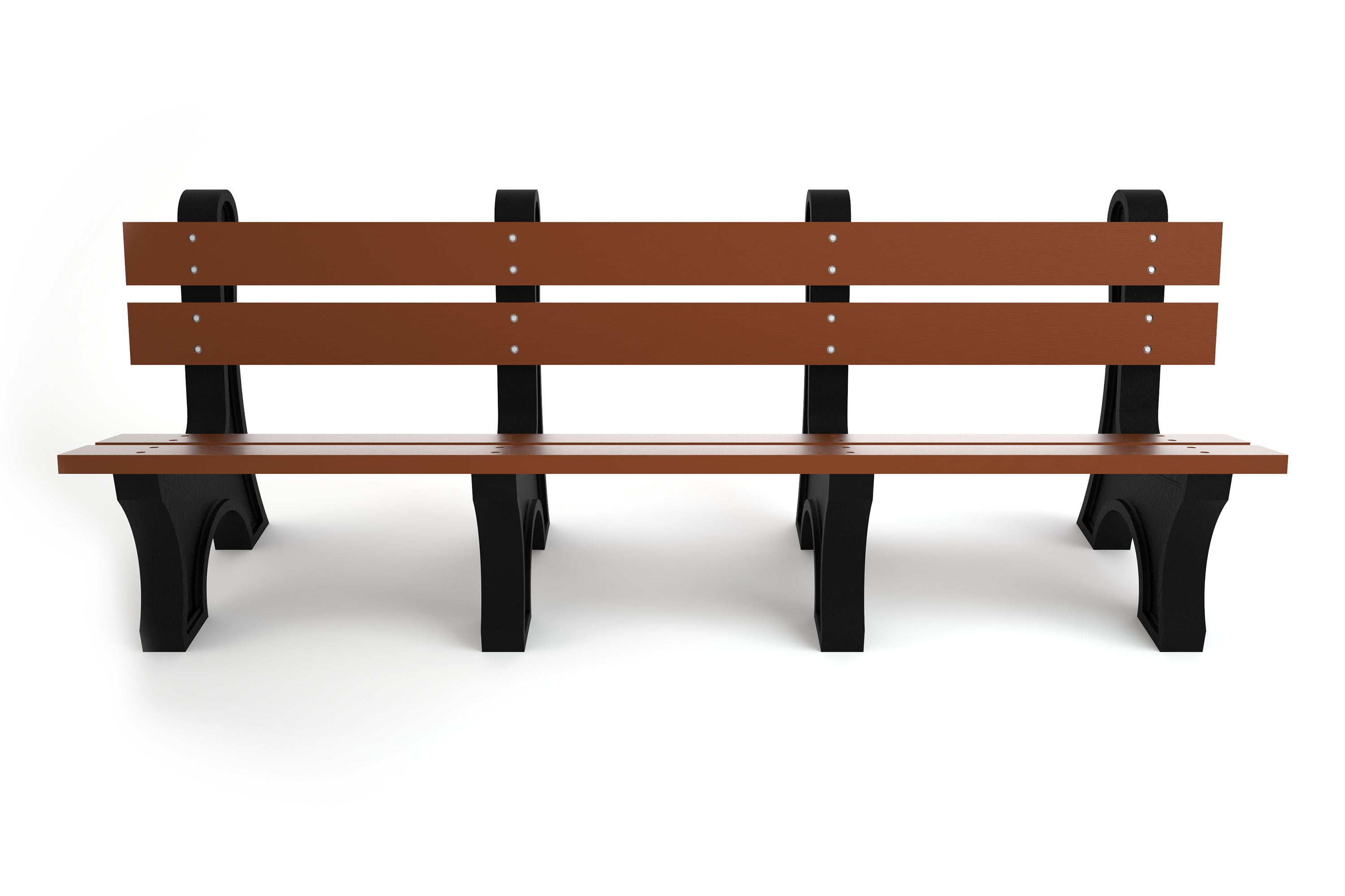 Colonial Recycled Plastic Park Bench