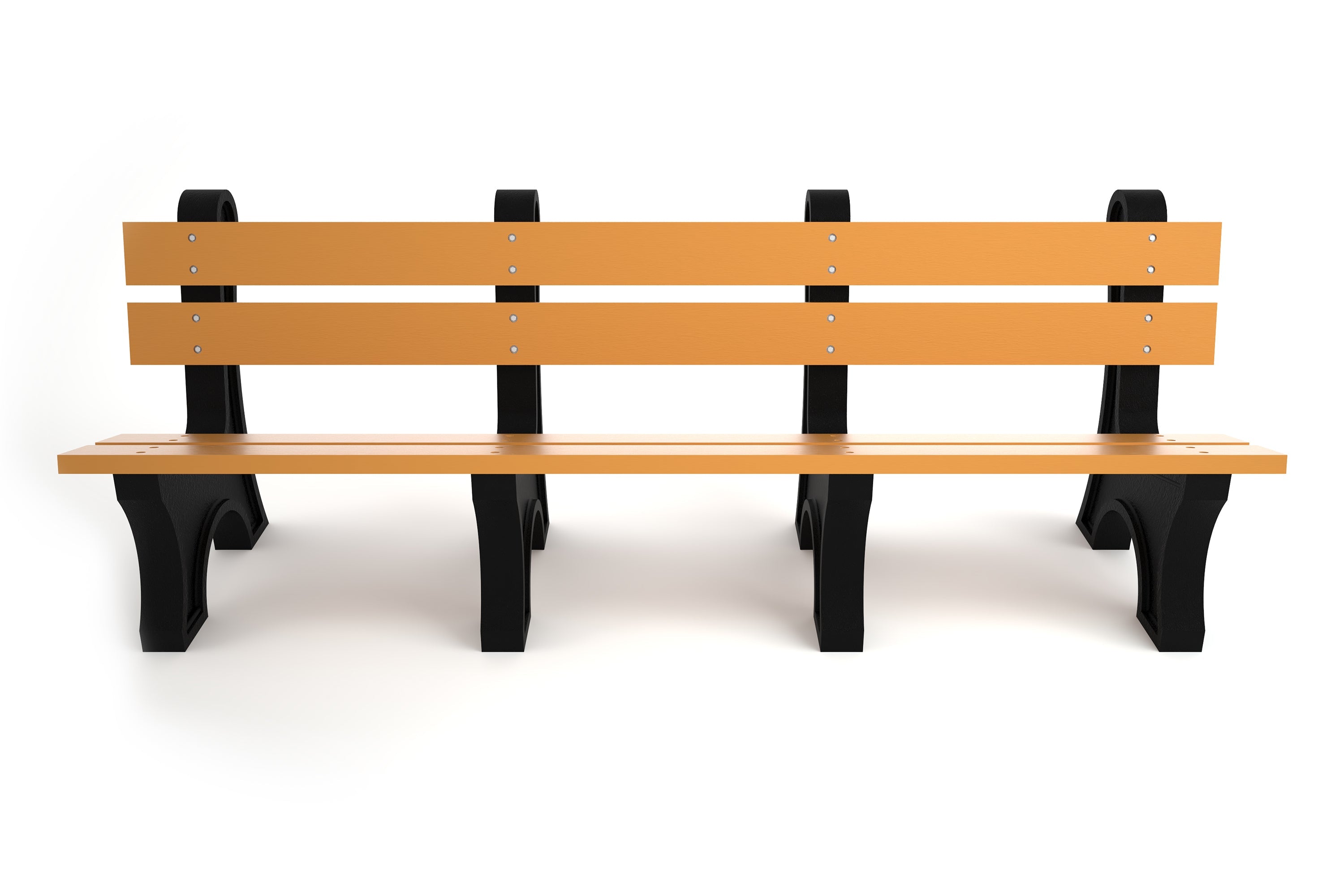 Colonial Recycled Plastic Park Bench