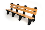 Colonial Recycled Plastic Park Bench