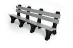 Colonial Recycled Plastic Park Bench