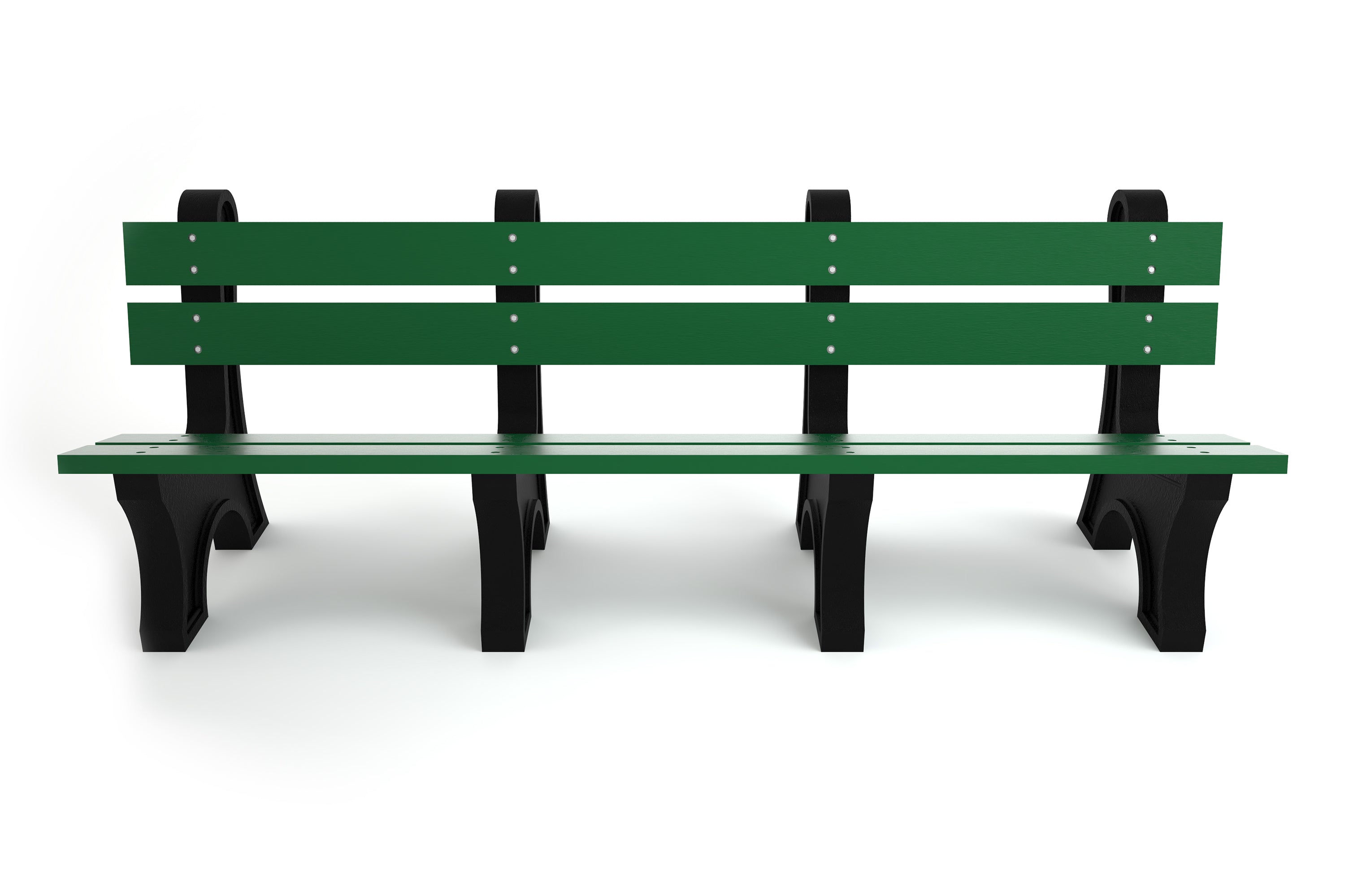 Colonial Recycled Plastic Park Bench