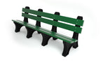 Colonial Recycled Plastic Park Bench