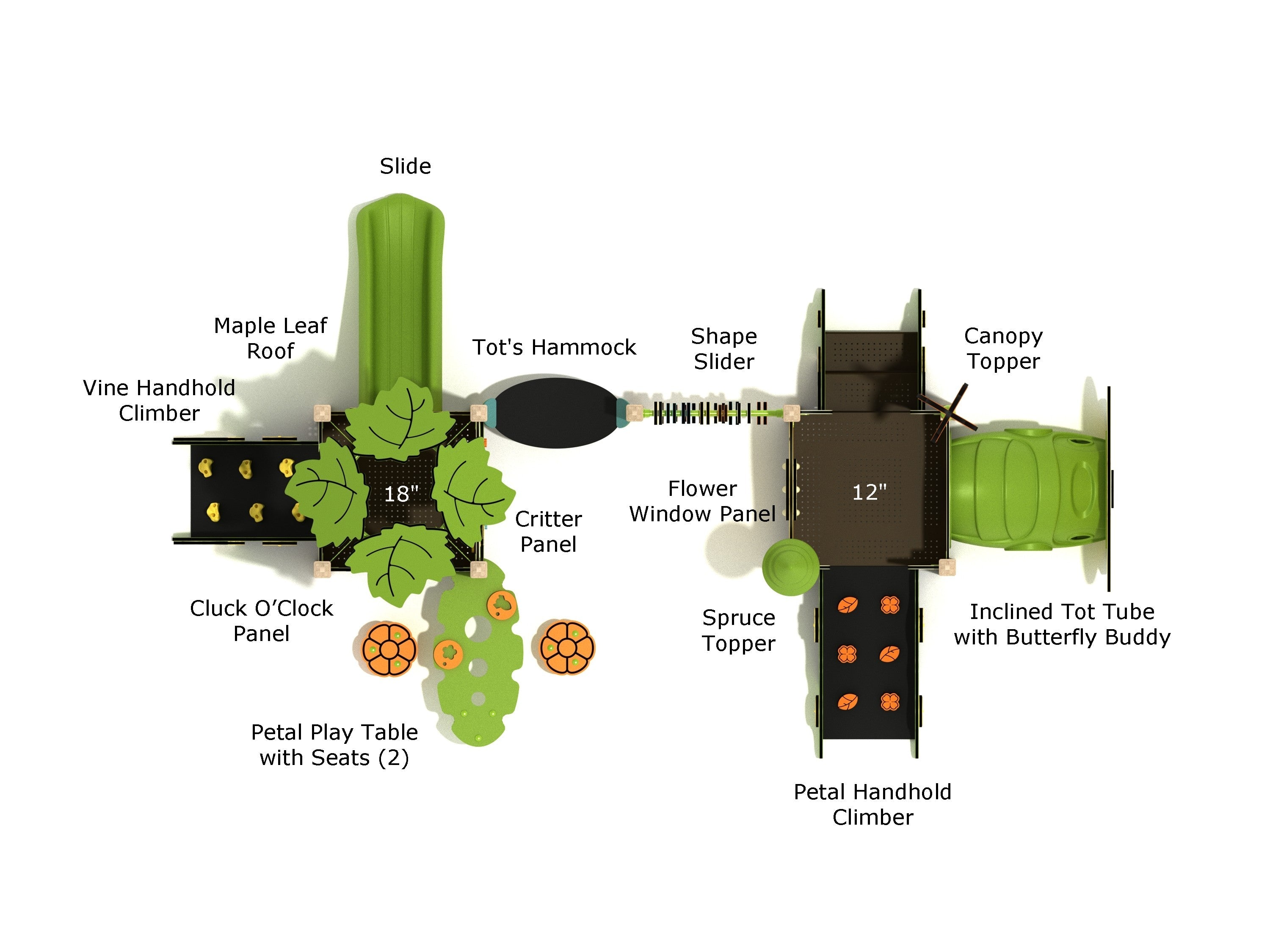 Rosemary Canopy Mini Play Structure