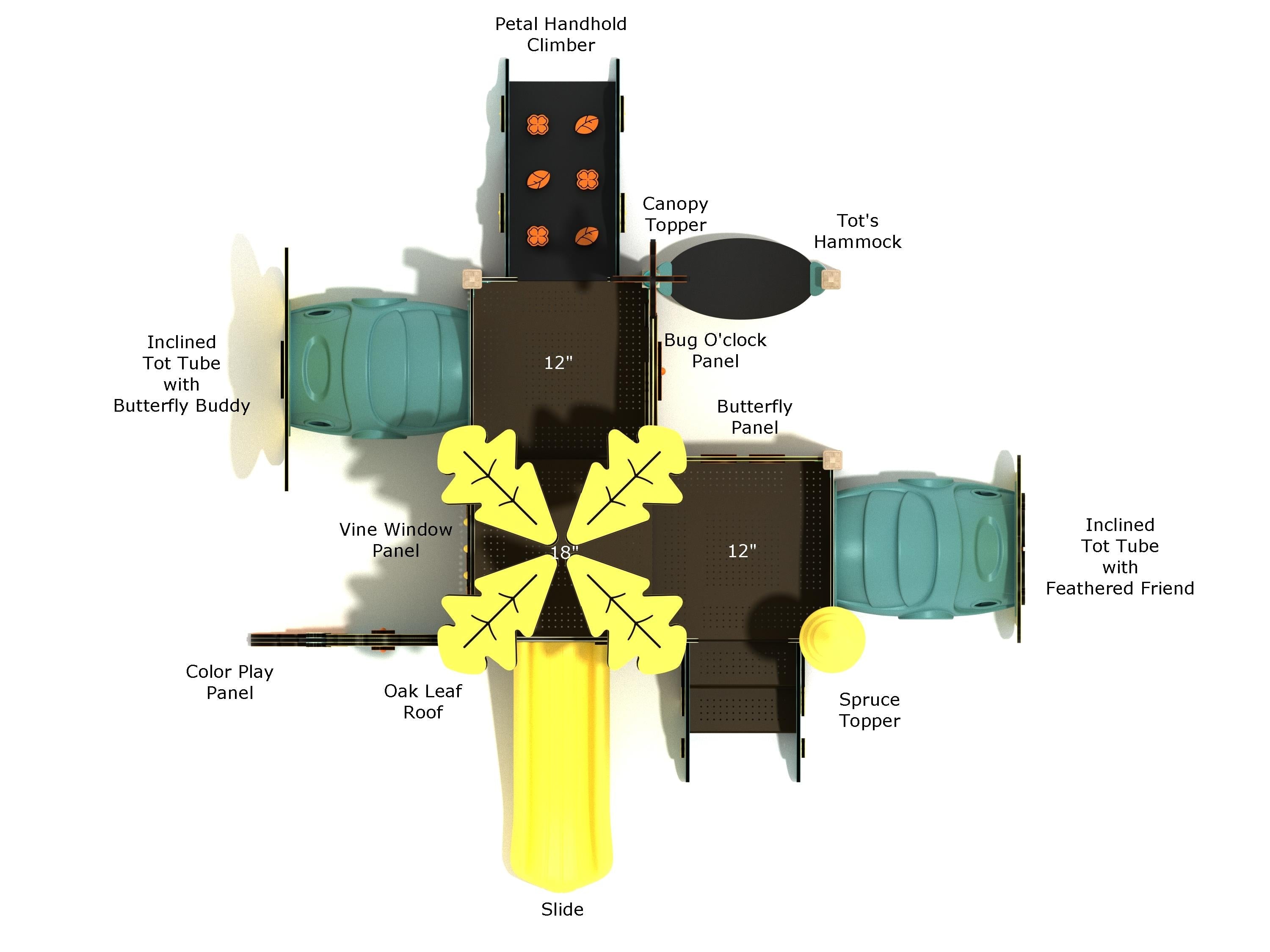Sage Canopy Mini Play Structure