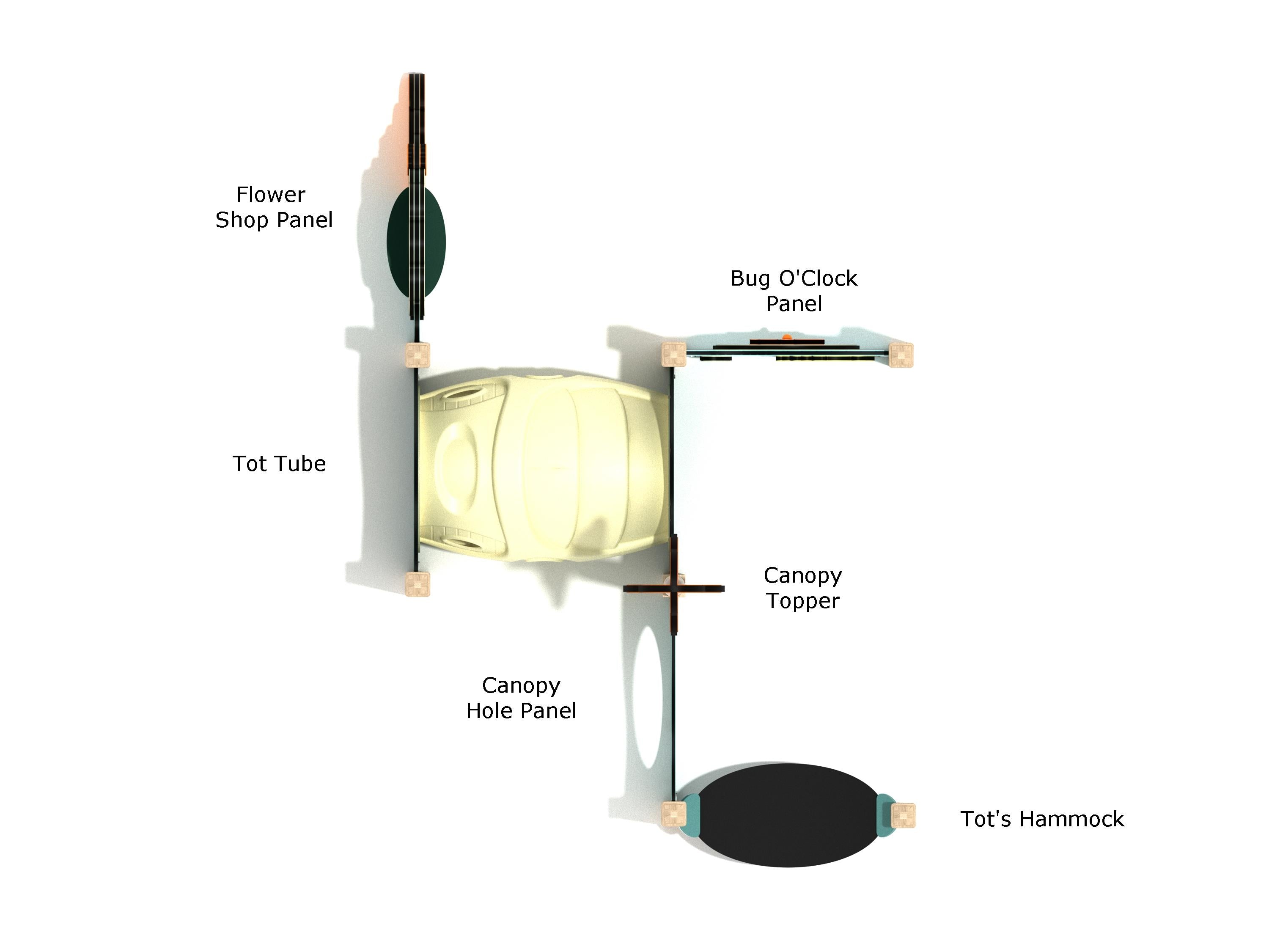 Juniper Canopy Mini Play Structure