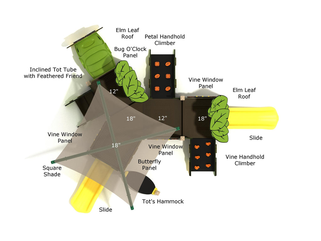 Holly Canopy Mini Play Structure