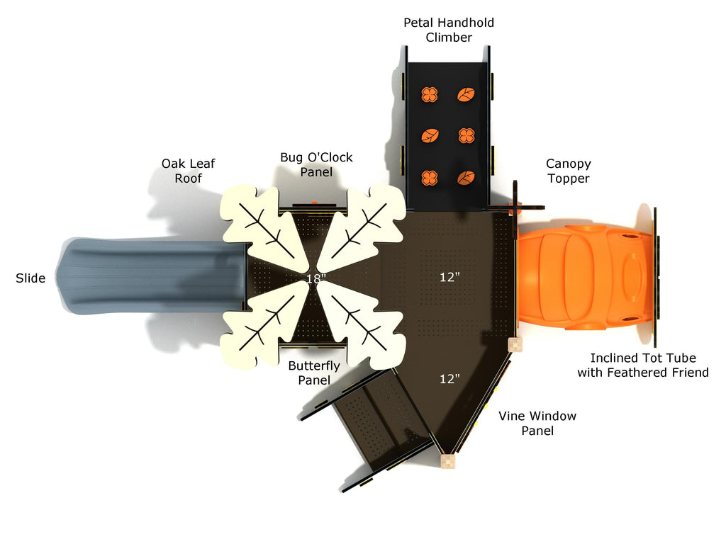 Thyme Canopy Mini Play Structure