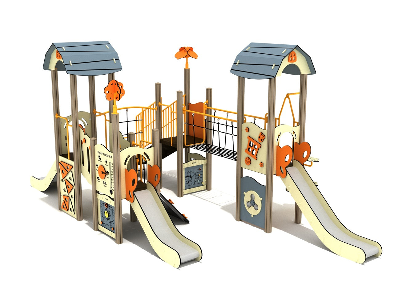 Texas Sugarberry Canopy Quest Play Structure