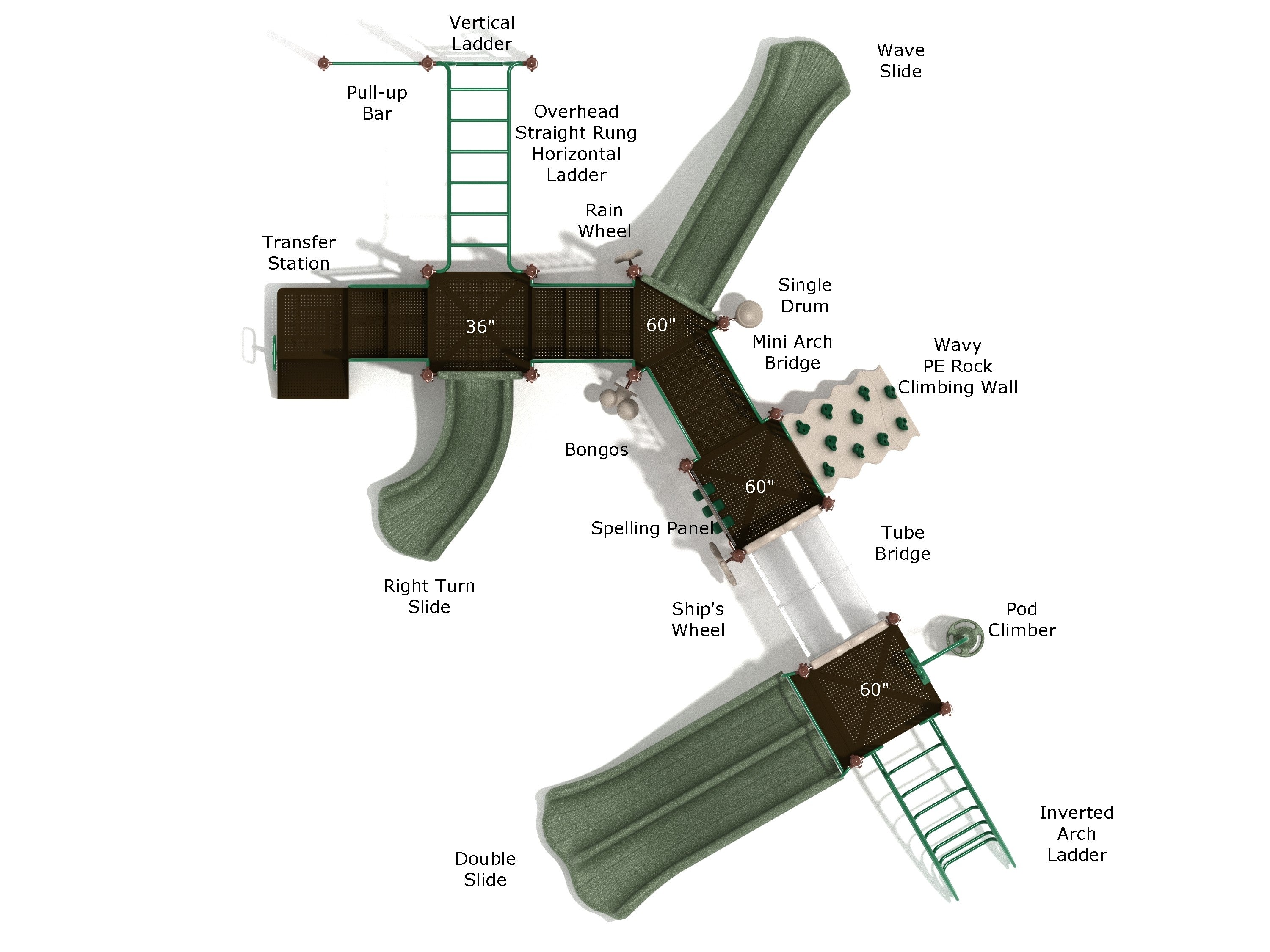 Cascade Climb Playground