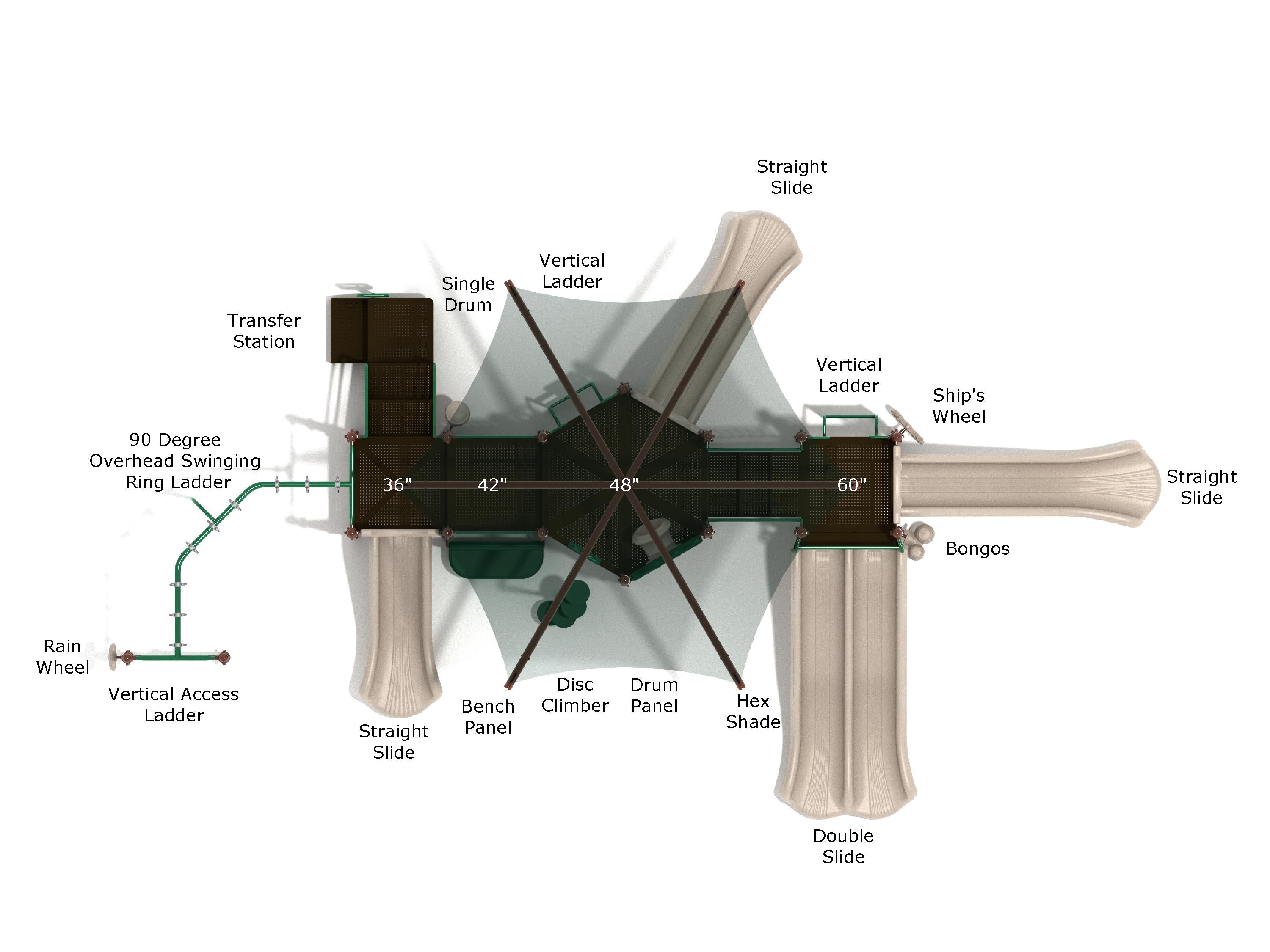 Skyward Shade Playground