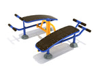 Double Station Sit Up Bench