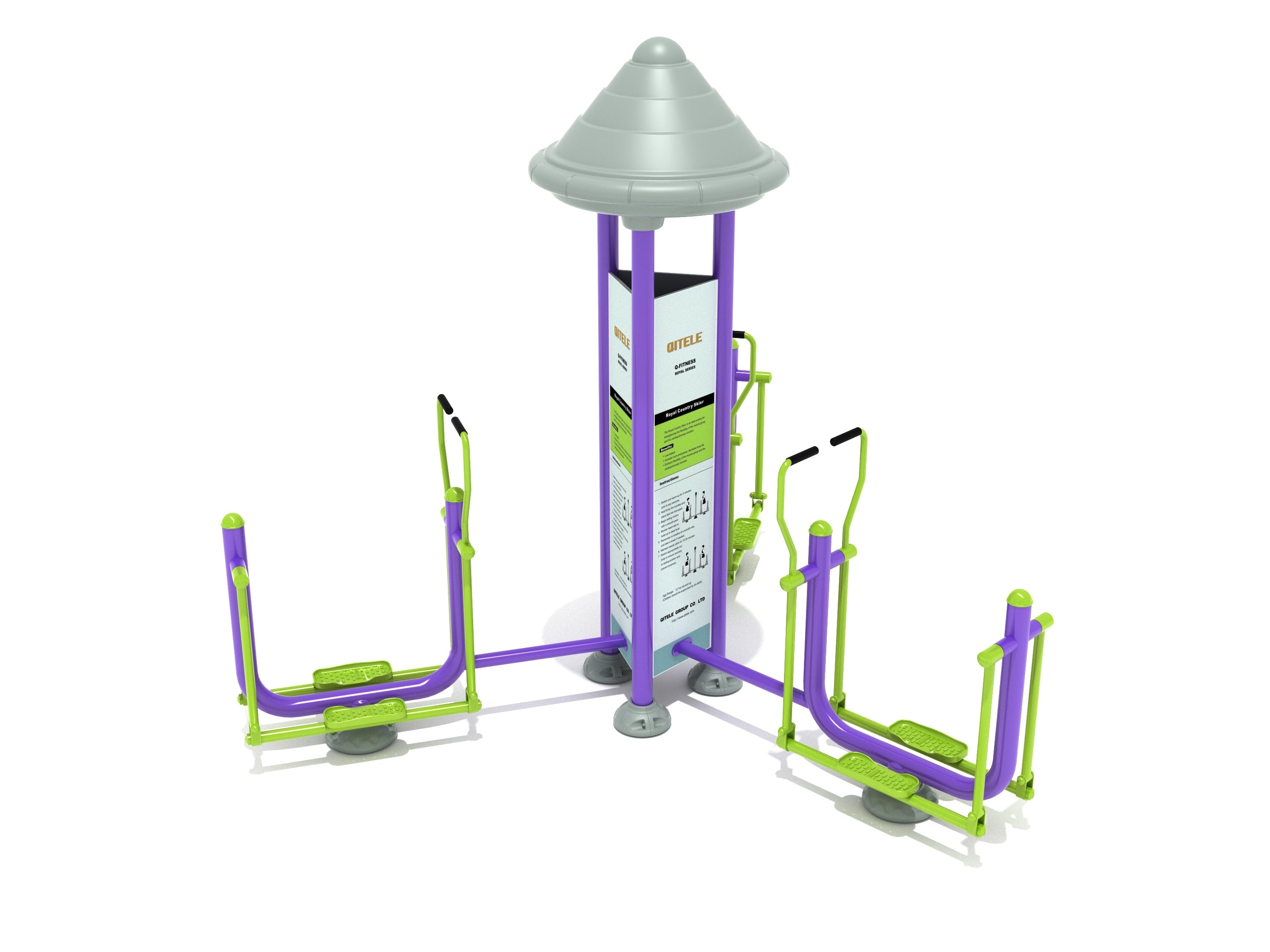 Royal Triple Station Country Skier