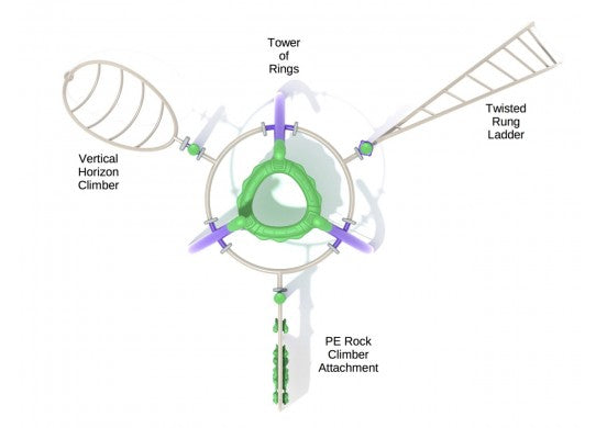 Ophir Pass Fitness Course Playground