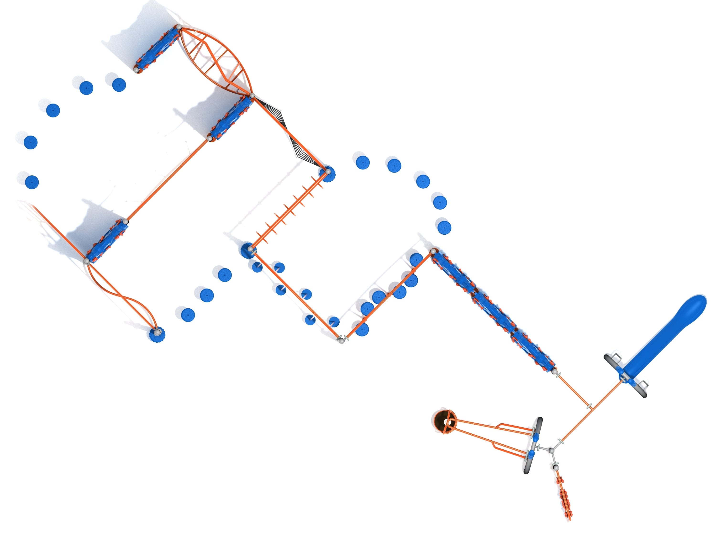 Cedar Slope Fitness Course Playground