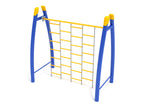 Curved Post Chain Climbing Wall