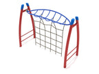 Curved Post Overhead Inverted Horizon Climber with Rope Attachment