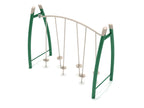 Curved Post Tilted Lily Pad Bridge