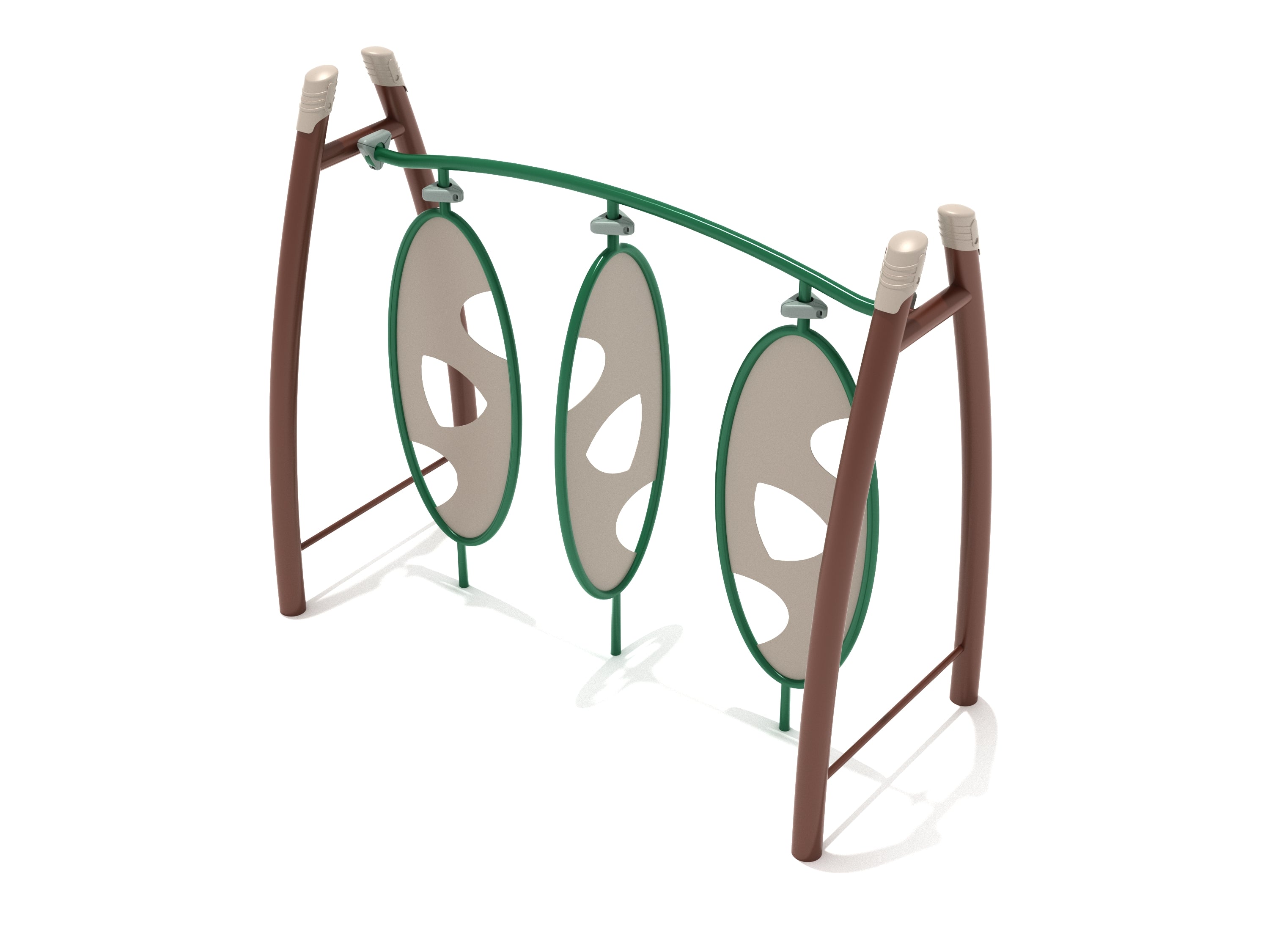 Curved Post Triple Wing Climber
