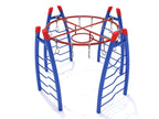 Curved Post Circle Overhead Swinging Ring Ladder