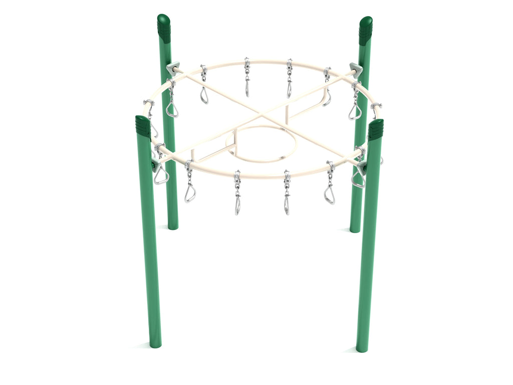 Single Post Circle Overhead Swinging Ring Ladder
