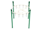 Single Post Circle Overhead Swinging Ring Ladder