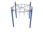 Single Post Circle Overhead Swinging Ring Ladder