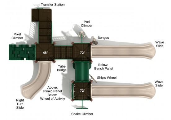 Keystone Crossing Play System